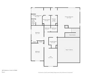 Floor plan 2 for 1097 Ashford Ln