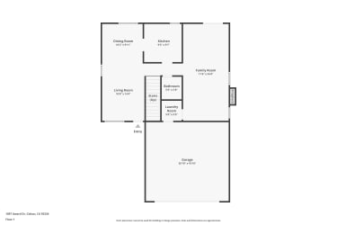 Floor plan 2 for 1097 Award Dr