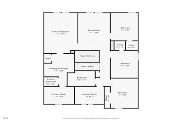 Floor plan 2 for 1099 Bluffton Circle