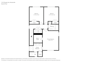Floor plan 2 for 110 E Decatur Ave