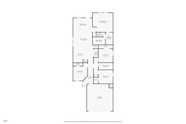 Floor plan 1 for 11011 Inflow Dr