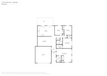 Floor plan 1 for 11027 N 46Th Ave