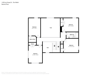 Floor plan 2 for 1105 Iron Horse Dr