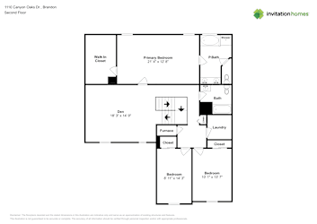 Floor plan 2 for 1110 Canyon Oaks Dr