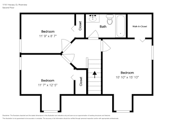 Floor plan 2 for 11101 Havasu Ct