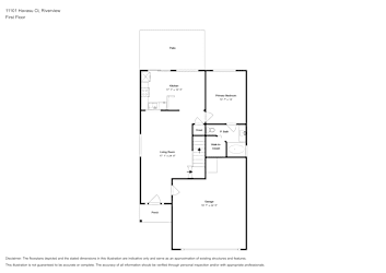Floor plan 1 for 11101 Havasu Ct