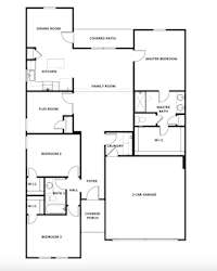 Floor plan 1 for 11104 Santana Drive