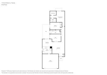 Floor plan 1 for 11134 N 82nd Ln