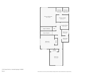 Floor plan 2 for 11137 House Finch Ln