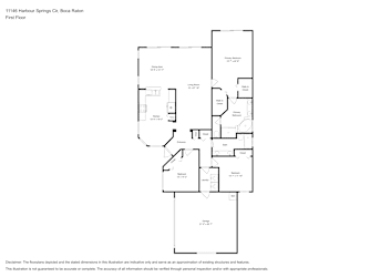 Floor plan 1 for 11146 Harbour Springs Cir