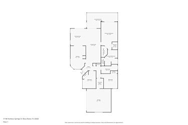 Floor plan 1 for 11146 Harbour Springs Cir