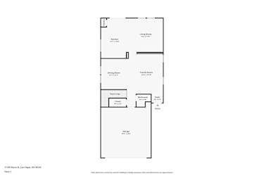 Floor plan 1 for 11169 Alora St