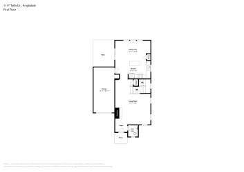 Floor plan 1 for 1117 Tellis Dr