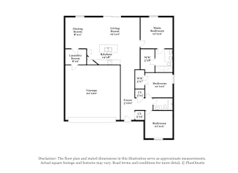 Floor plan 1 for 11186 Riley Pines Cir