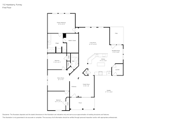 Floor plan 1 for 112 Hackberry