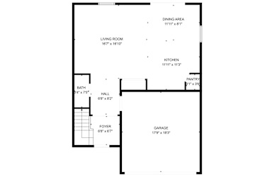 Floor plan 1 for 112 Kennford Trl