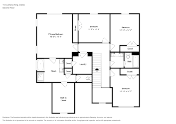 Floor plan 2 for 112 Lantana Xing