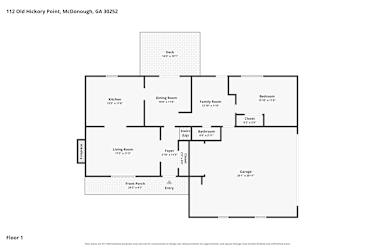 Floor plan 2 for 112 Old Hickory Pt