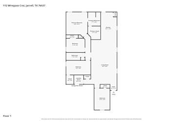 Floor plan 1 for 112 Wirepass Crescent