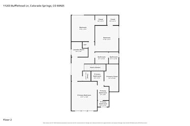 Floor plan 2 for 11203 Bufflehead Ln