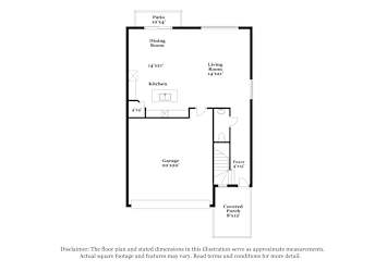 Floor plan 1 for 11223 Riley Pines Cir
