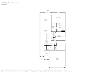 Floor plan 1 for 11240 Riley Pines Cir