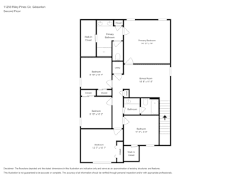 Floor plan 2 for 11259 Riley Pines Cir