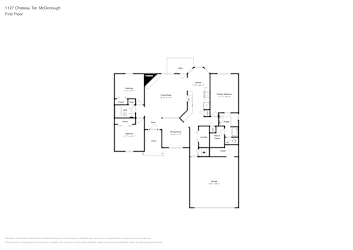 Floor plan 1 for 1127 Chateau Ter