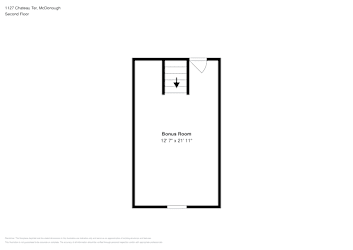 Floor plan 2 for 1127 Chateau Ter