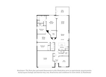 Floor plan 1 for 11298 Oyster Creek Rd