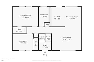 Floor plan 1 for 113 Davis Ct