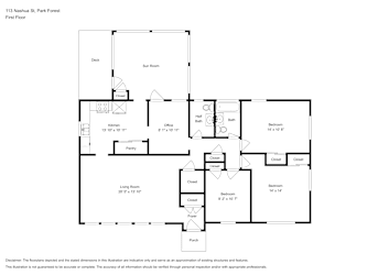 Floor plan 1 for 113 Nashua St