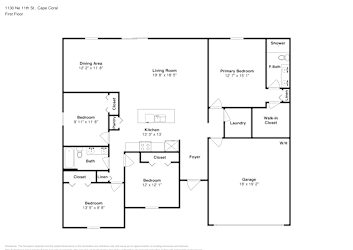 Floor plan 2 for 1130 Ne 11th St