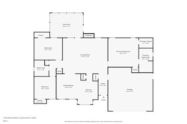 Floor plan 1 for 11310 Rustic Wheel Ct