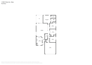 Floor plan 1 for 11333 E Elena Ave