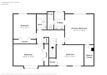 Floor plan 3 for 11368 Berry Farm Rd