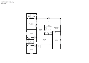 Floor plan 1 for 11370 NW 37th Pl