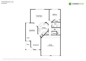 Floor plan 1 for 11390 NW 83rd Way