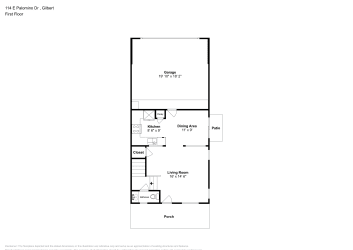 Floor plan 1 for 114 E Palomino Dr