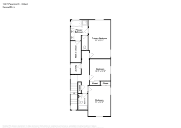Floor plan 2 for 114 E Palomino Dr