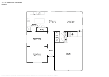 Floor plan 1 for 114 Four Seasons Way