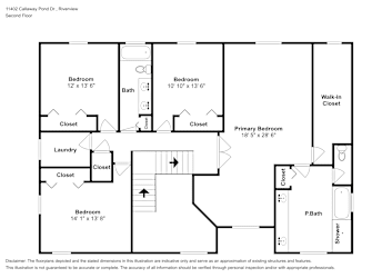 Floor plan 2 for 11402 Callaway Pond Dr
