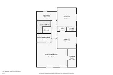 Floor plan 2 for 11408 33rd St NE