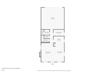 Floor plan 1 for 11408 33rd St NE