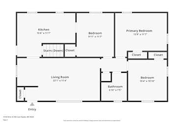 Floor plan 1 for 11418 Wren St NW