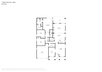 Floor plan 1 for 11436 E Prairie Ave