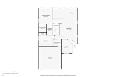 Floor plan 1 for 11454 E Camino Cir