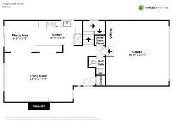 Floor plan 1 for 11465 SE 195th Pl
