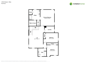 Floor plan 2 for 1148 S Sawyer