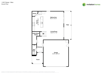 Floor plan 1 for 1148 S Sawyer